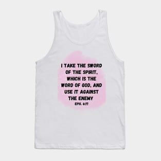 Ephesians 6:17 Tank Top